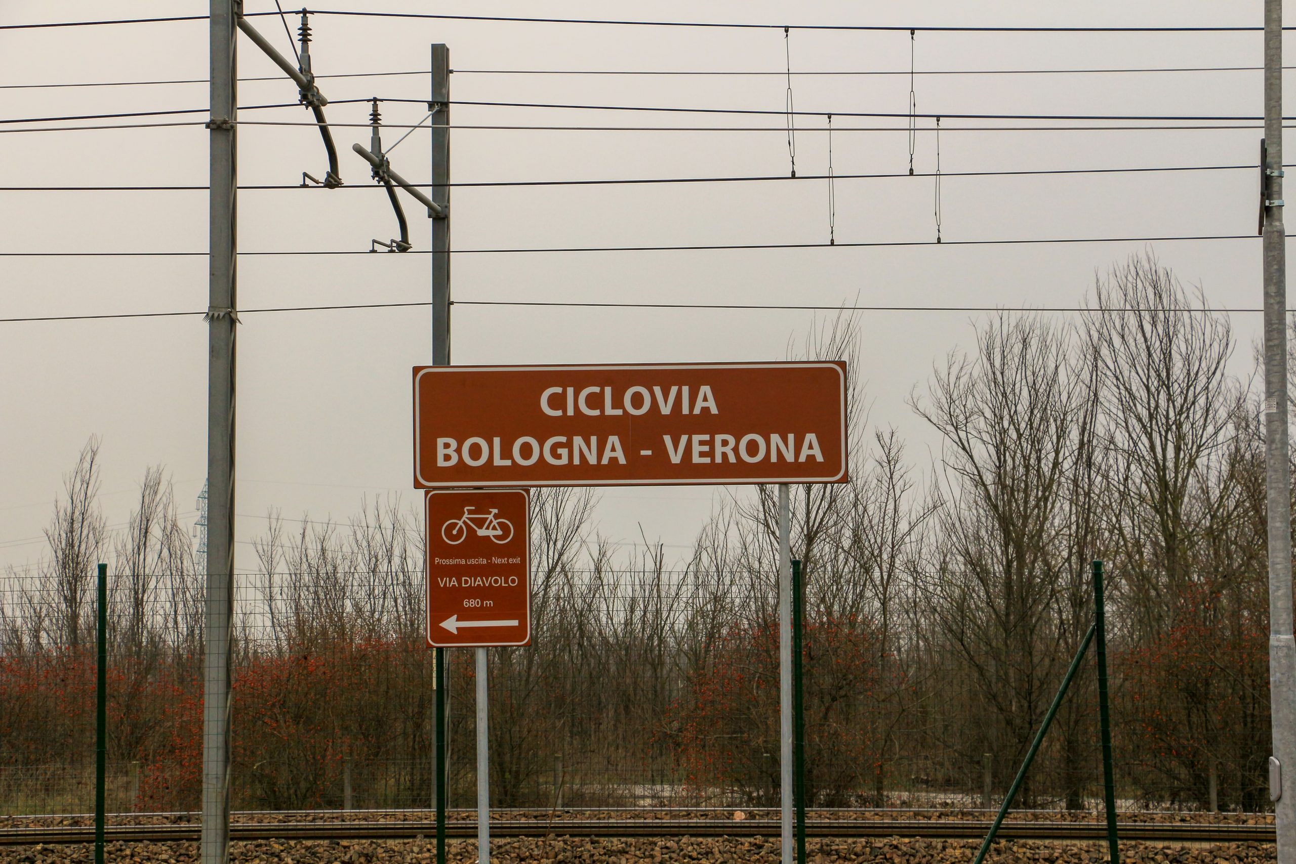 Ciclovia del Sole da Mirandola a Bologna
